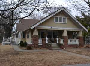 A home that contributes to the German Evangelical Pastors' Home Historic District