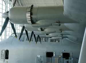 Hughes H-4 Hercules ("Spruce Goose"). Seen at the Evergreen Aviation &amp; Space Museum in McMinnville, Oregon.