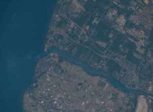 View of New York taken during ISS Expedition 48.