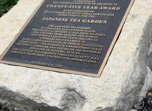 The Japanese Tea Garden in a beloved San Antonio place. For visitors around the world. Described by Architectural Record as “A remarkable example of intelligent adaptation of design to existing conditions.” The Garden is a registered Texas Historic