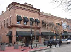 The C. Meister Building (1910), W. Hardiman Building (1909), Market Building (1910), and Blue Eye Building (1909) are contributing resources in the Nampa Historic District in Nampa, Idaho.