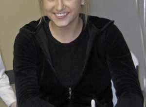the Olympic Gold medalist, Nastia Liukin (Beijing 2008)