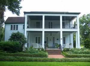 Mizell Leu House, in the Harry P. Leu Gardens, in Orlando, Florida