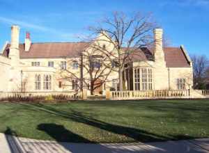 The Paine Art Center and Gardens in Oshkosh, Wisconsin. 

The estate of Nathan Paine Estate includes a historic house museum, art galleries, designed gardens, and a botanic garden.
It is listed on the National Register of Historic Places.