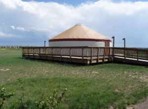 Yurt at the Plains Conservation Center, Colorado