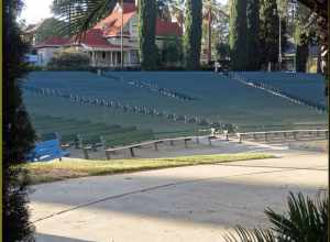 (1 in a multiple picture set)
The seats at the Redlands Bowl sit empty and quiet in October, awaiting the start of another season next June.