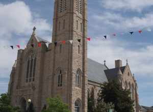 St. Mary's Cathedral in Cheyenne, Wyoming is listed on the National Register of Historic Places.