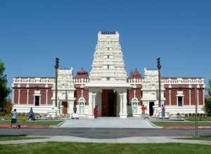 The Hindu temple at Livermore, California