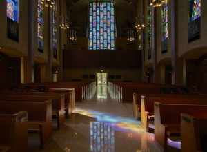 Title: Sanctuary of St. Columba Catholic Cathedral in Youngstown, Ohio.
Physical description: 1 photograph : digital, tiff file, color.

Notes: Purchase; Carol M. Highsmith Photography, Inc.; 2016; (DLC/PP-2016:103-4).; Forms part of: Carol M.