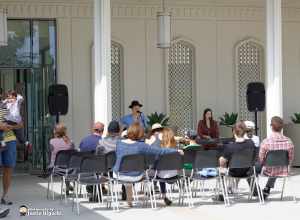 Shane Henry &amp; Maggie McClure performing live at the Brand Library &amp; Art Center in Glendale California on Sunday April 13th, 2014.