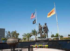 Vietnam War Memorial in Westminster, California. Westminster is home to the largest Vietnamese community outside of Vietnam, and is also homes to South Vietnam's government-in-exile.