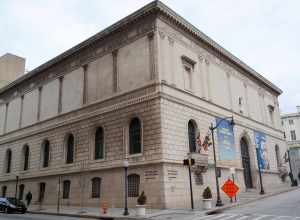 A view of the Walters Art Museum in Baltimore