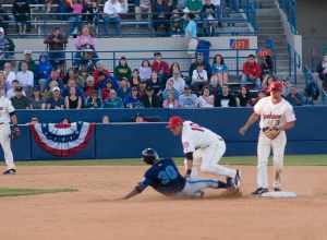 Spokane Indians' home game, at Avisco Stadium, in Spokane Valley, Washington, United States.