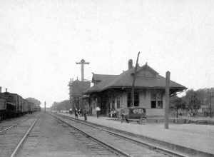 Louisville and Nashville Railroad Depot in Ocean Springs, Mississippi