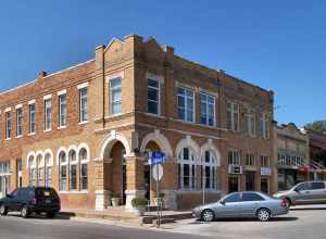 The East Main Street Historic District in Pflugerville, Texas, United States. The district was listed on the National Register of Historic Places on September 10, 2012.