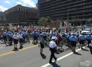 One of many photos that I took at the Clean Energy March in Philadelphia on July 24, 2016. It was extremely hot that day, but I heard informally that over 7k people showed up! - Mark Dixon www.lens.blue .