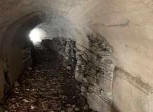 This is a tunnel at Gillette Castle.