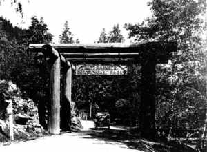 The Nisqually Entrance to Mount Rainier National Park