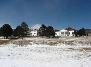 Buildings in the Stanley Hotel District, located near the Stanley Hotel along Wonderview Avenue in northern Estes Park, Colorado, United States.  The district is listed on the National Register of Historic Places.