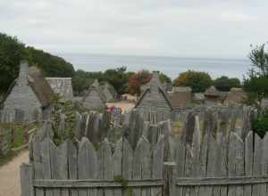 VISTA GENERAL DE LA PLIMOUTH PLANTATION