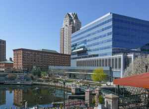 Waterplace Park in Providence, Rhode Island