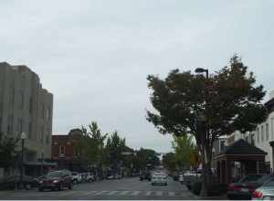 Downtown Florence Historic District, in Florence, Alabama, United States.