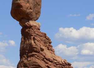 Balanced Rock in Arches National Park, Utah