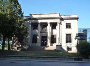 City Hall (listed on the NRHP), Eau Claire, Wisconsin, USA.