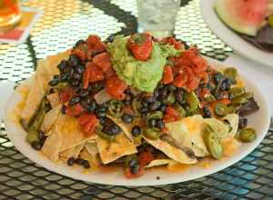 Blue and white corn tortilla chips covered in jack and cheddar cheese, jalapenos, black beans, sour cream, guacamole and fresh salsa.
Buffalo Bills Brewery
1082 B Street
Hayward, Ca 94541

www.foodspotting.com/reviews/37542