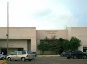 This is a picture of the current Cameron County Courthouse on 964 E. Harrison St in Brownsville, Texas, United States.