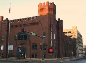 Senior Citizens Center, formerly the Armory, also called the "Castle" in Rochester, Minnesota.