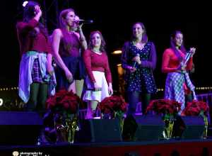 Cimorelli performing live at the Citadel Outlets 13th Annual Tree Lighting concert in Los Angeles California on Saturday November 8th, 2014. Presented by 97.1 FM AMP Radio and Fox 11.