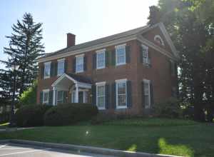 Cranesville Historic District, Dalton, Massachusetts. Zenas Crane House.