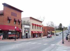 Main Street Blacksburg (northbound)