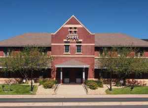 Mankato Union Depot, 112 S Riverfront Dr, Mankato, Minnesota, USA.  Viewed from the southeast.