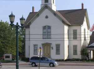 Historic Stongsville Townhall.  National Register of Historic Places, Strongsville, Ohio