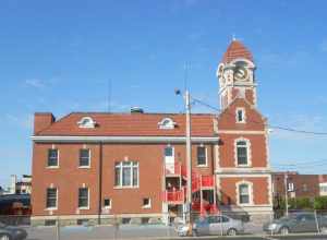 Borough Hall in Olyphant, Pennsylvania