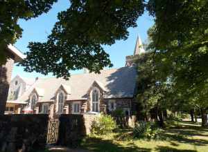 The former All Saints Church which is now a part of the Trinity Episcopal Cathedral complex in Trenton, New Jersey.