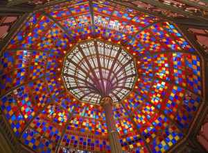 Old Louisiana State Capitol dome (interior)