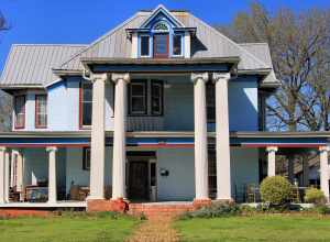 The Dr. William Holt Oliver House in Bryan, Texas, United States was built in 1904. The house was listed on the National Register of Historic Places on September 25, 1987.
