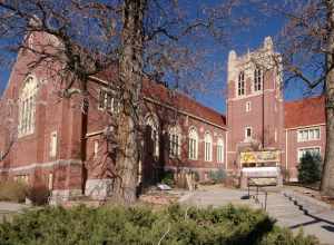 The First Baptist Church of Boulder, in Boulder, Colorado