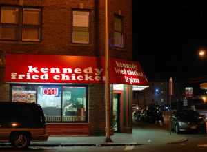 Kennedy Fried Chicken in East Lynn, Massachusetts.