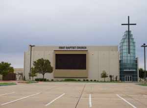 First Baptist Church in Wichita Falls, Texas (United States).